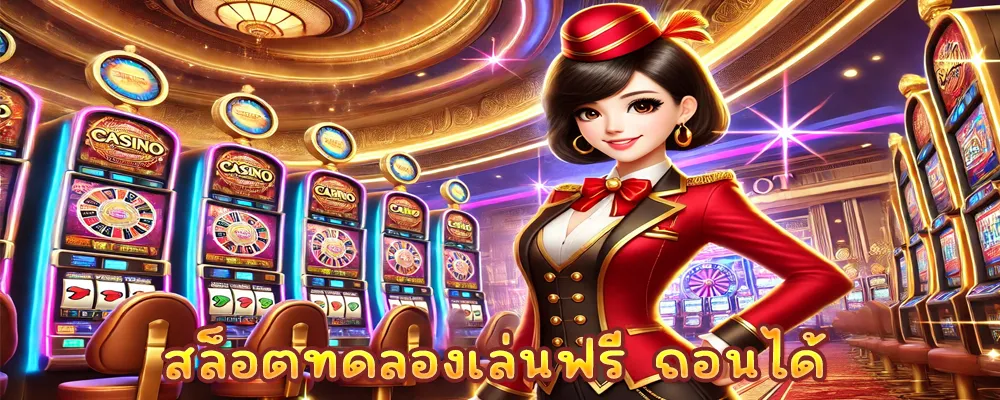 สล็อตทดลองเล่นฟรี ถอนได้